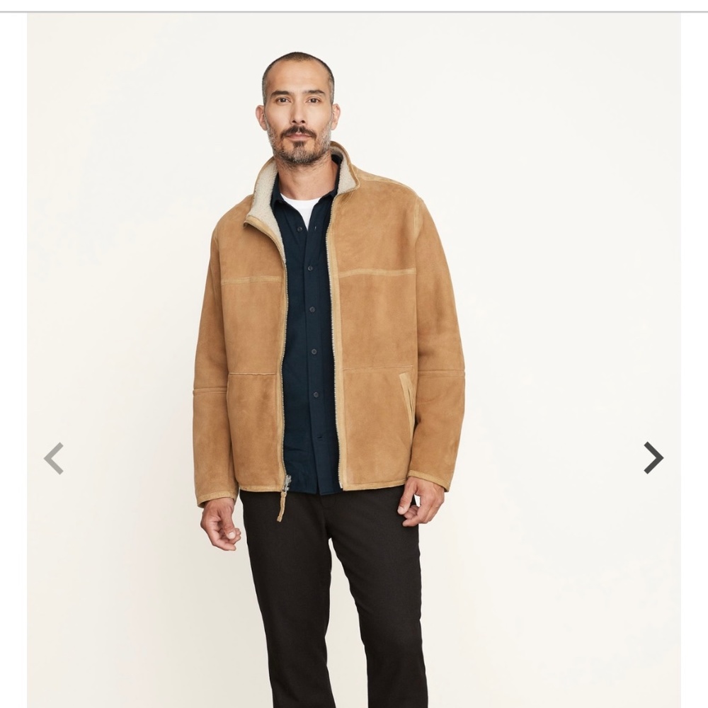Vince Shearling Reversible Jacket